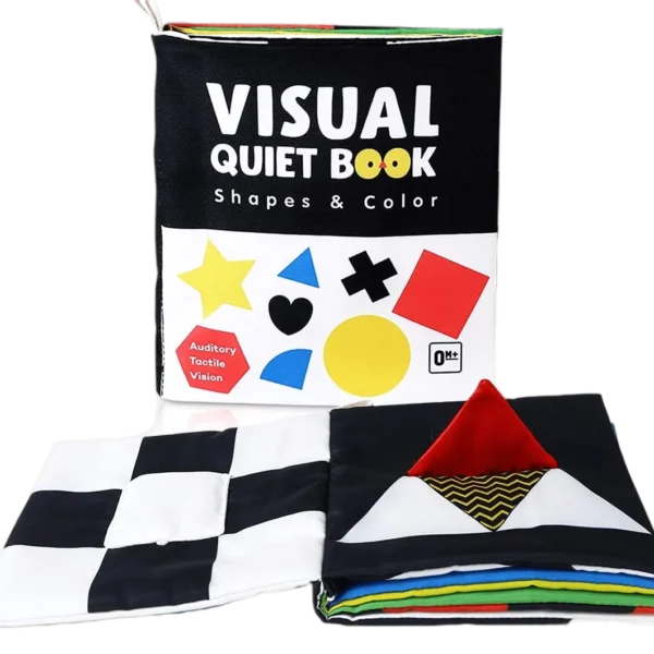 Beiens Visual Quiet Book, a Montessori sensory toy for early childhood development
