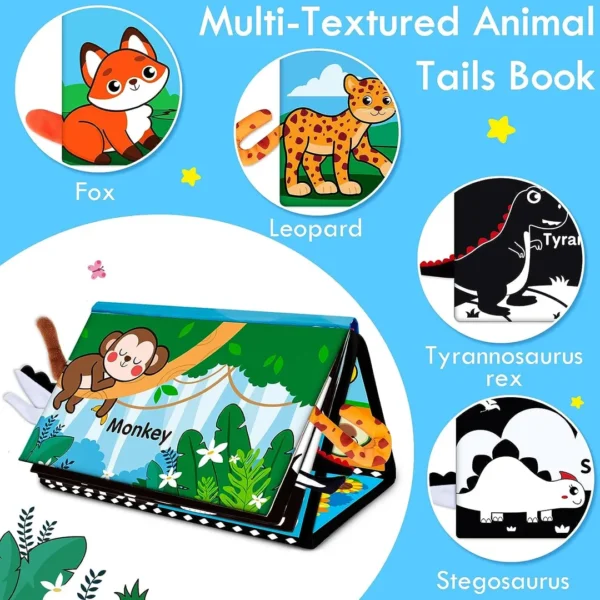 Montessori Tummy Time Mirror by Aboosam for sensory development